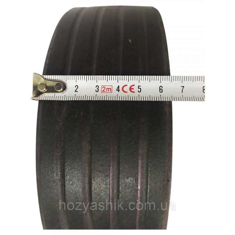 Колесо на тачку лите 3.00-4/20 мм, діаметр 220