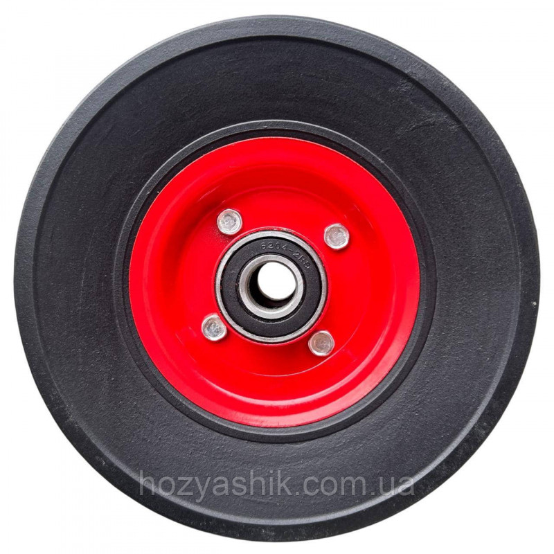 Колесо на тачку лите 3.00-4/20 мм, діаметр 220
