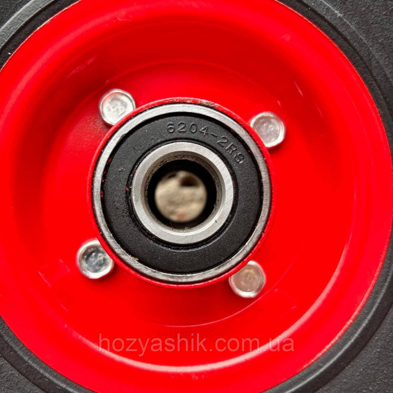 Колесо на тачку лите 3.00-4/20 мм, діаметр 220