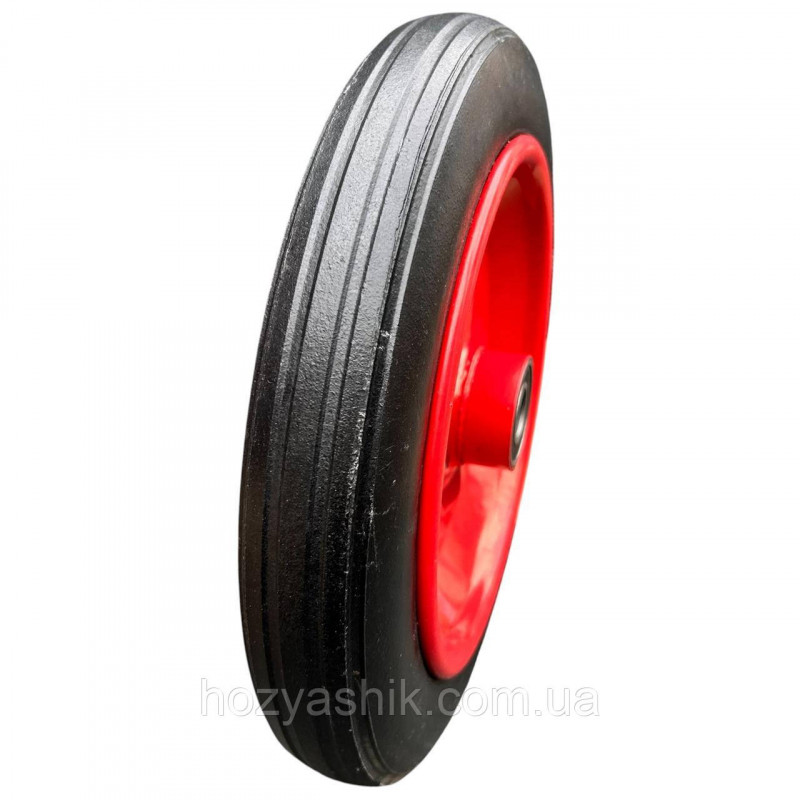 Колесо на тачку лите 3.00-7/20 мм діаметр 310 мм. Модель "Аслан"