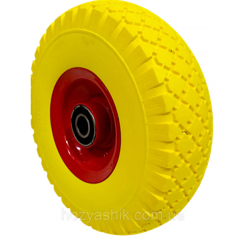 Колесо на тачку пінополіуретанове 3.00-4/20 мм діаметром 240 мм