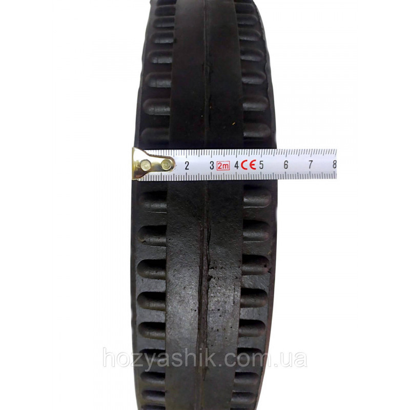Колесо на тачку лите 4.00-8/20 мм діаметр 360 мм.