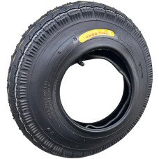 Покрышка с камерой 4.00-8 GOODTYRE (6PR) - Усиленная резина для тачек и прицепов