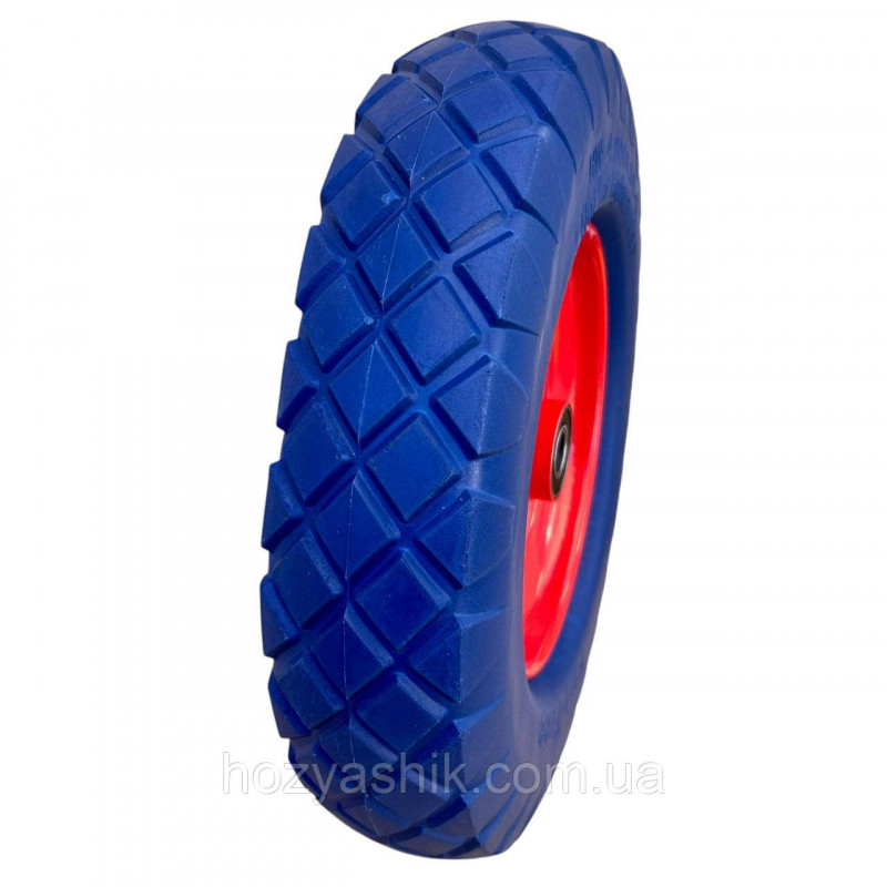 Колесо пінополіуретанове 4.80/4.00-8 під вісь 20 мм (діаметр 390мм)