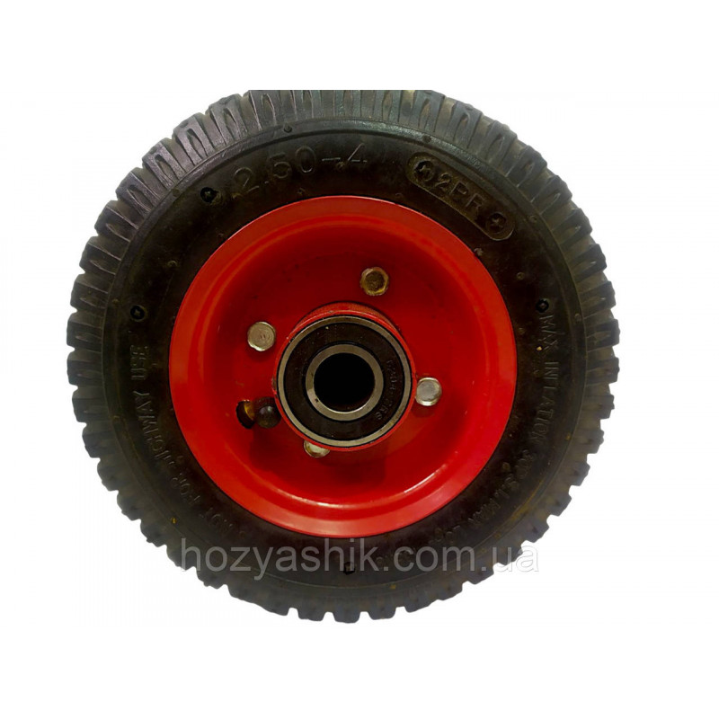 Колесо на тачку діаметром 200мм, розмір 2.50-4/20, надувне