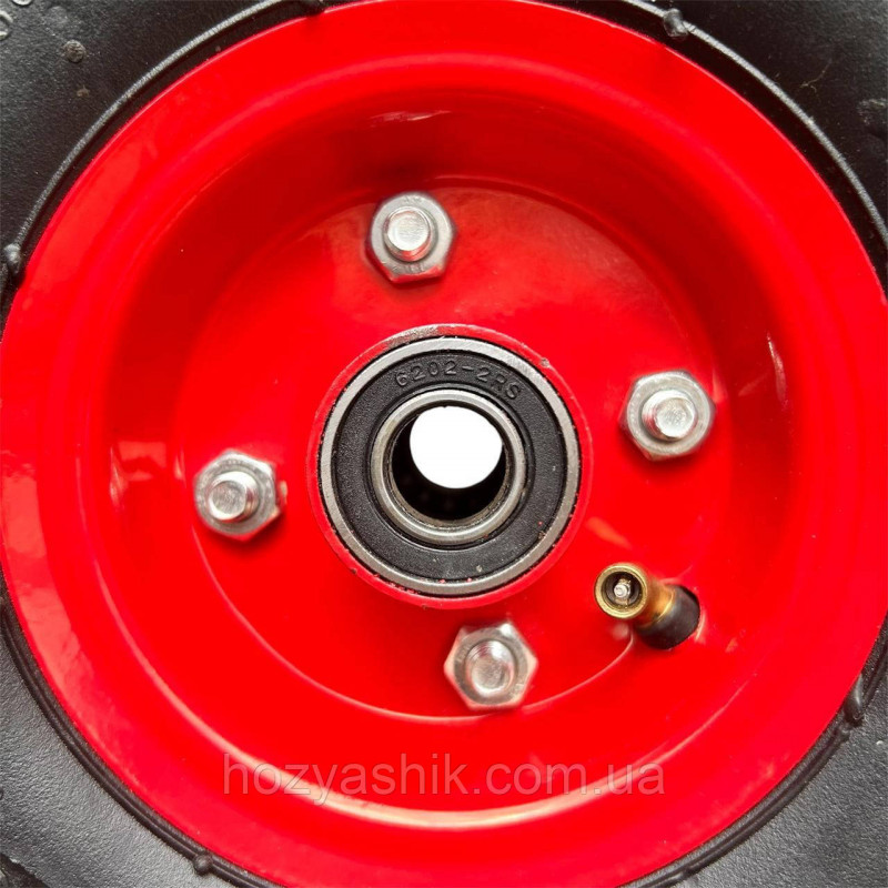 Колесо на тачку діаметром 250 мм, модель 3.50-4/16 (4.10/3.50-4), надувне