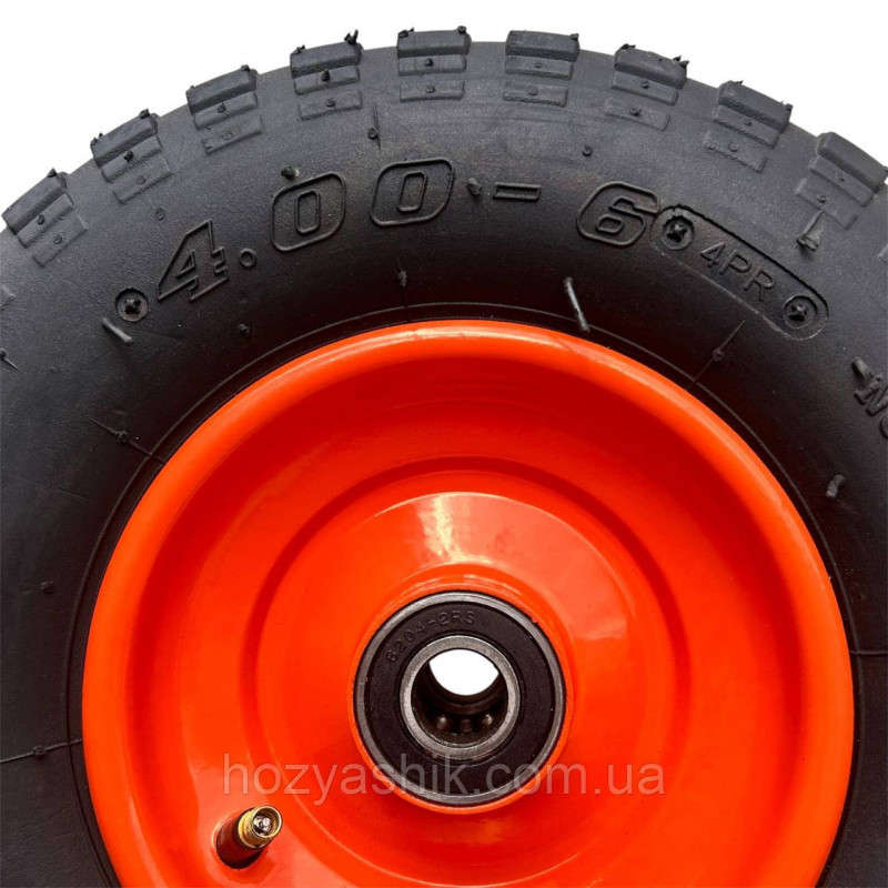 Колесо на тачку діаметром 320 мм, модель 4.00-6/20, пневматичне