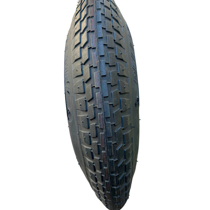 Покришка з камерою 3.50-8 на тачку 4PR посилена, Deli Tire