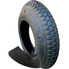 Покришка з камерою 3.50-8 на тачку 4PR посилена, Deli Tire
