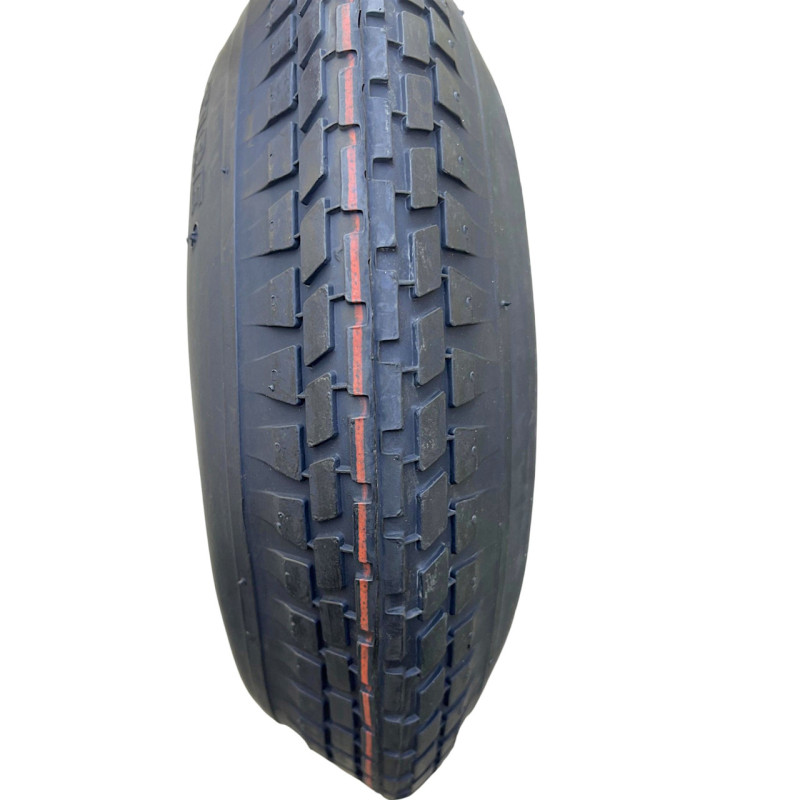 Покрышка с камерой 4.00-8 (4.80/4.00-8) на тачке 4PR усилена Deli Tire
