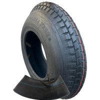 Покришка з камерою 4.00-8 (4.80/4.00-8) на тачку 4PR посилена Deli Tire