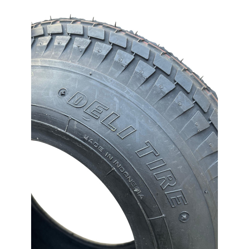Покришка з камерою 4.00-8 (4.80/4.00-8) на тачку 4PR посилена Deli Tire