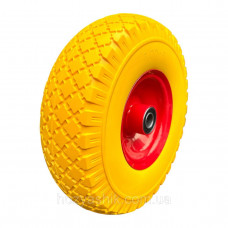 Колесо на тачку пінополіуретанове 3.00-4/16 мм, (D=240 мм)