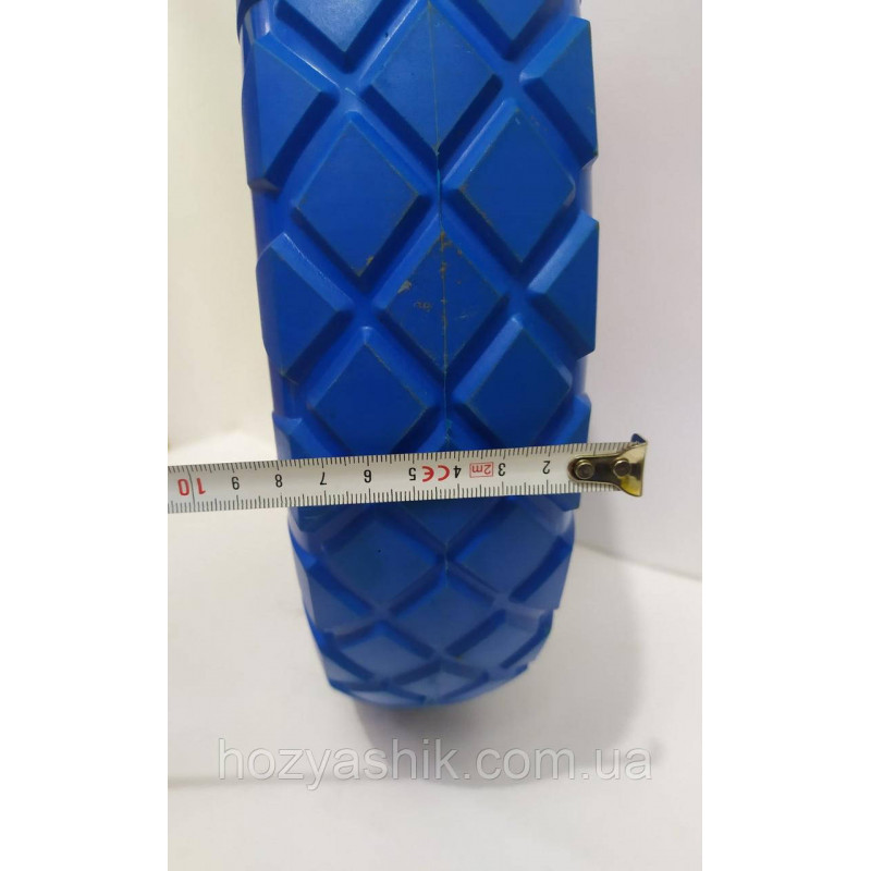 Колесо на тачку пінополіуретанове 4.00-8/16 мм (4.80/4.00-8) діаметром 390 мм