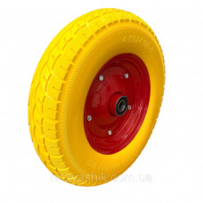 Колесо пінополіуретанове 4.80/4.00-8 (вісь 20 мм) діаметр 390мм