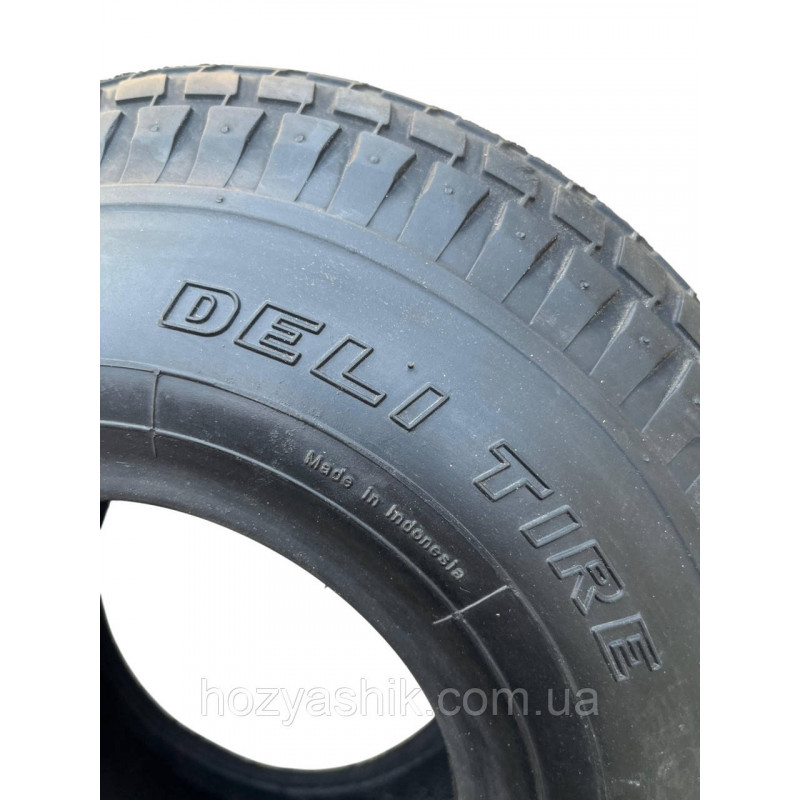 Покришка 4.00-6 4PR (якісна) Deli Tire (Індонезія) — Оригінал. Не тріскається!