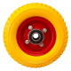 Колесо на тачку пінополіуретанове 2.50- 4/20 мм, (D=200 мм)