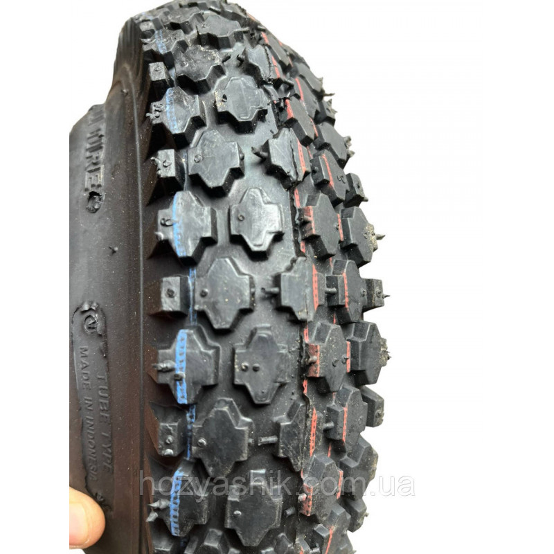 Покришка  4.10/3.50-6 4PR (60% каучуку) на тачку, візок, дитячий квадроцикл, багі, "DeliTire" Індонезія