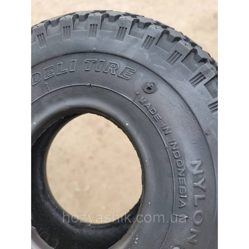 Покришка 3.00-4 (260х85) Deli Tire (Індонезія) — Оригінал. Не тріскається! 4PR (Посилена)