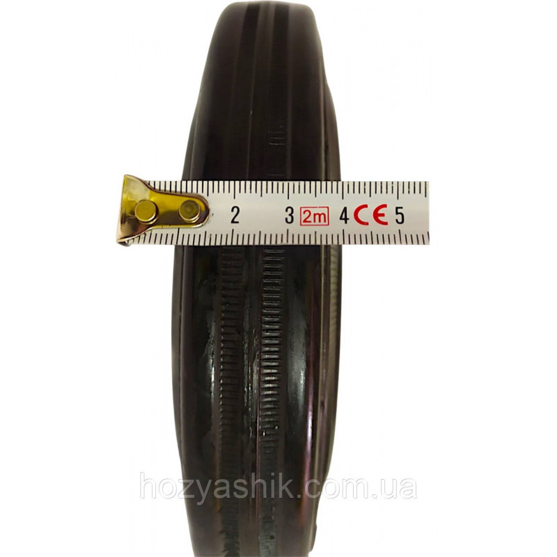 Колесо лите 200 мм, вісь 20 мм