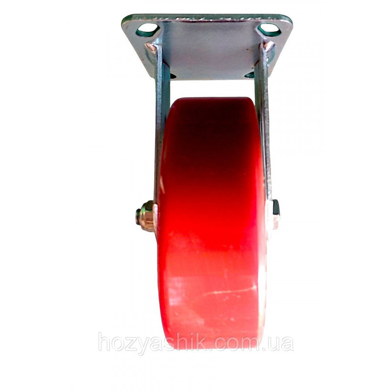 Колесо 150 мм неповоротне (глухе), чавун/поліуретан, навантаження до 430 кг