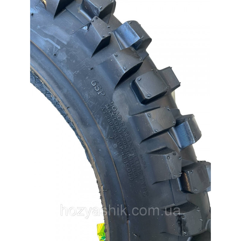 Покришка 100/100-18 (4.10-18) M/C 65P (ТТ) 4PR CROSS - посилена