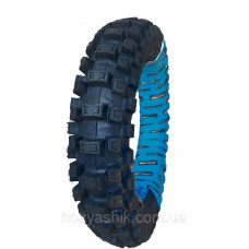Кросова мотошина Deli Tire 90/100-14 (аналог 3.00-14) 4PR MAXI GRIP з камерою для пітбайка та ендуро