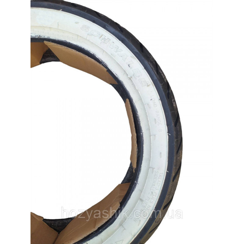 Мотошина 120/70-12 Schwalbe RACEMAN з білим бортом — Естетика та Преміум-якість