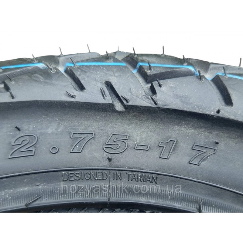 Мотошина 2.75-17 (70/100-17) (6PR) — Посилена. Для скутерів та мопедів