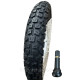 Кроссовая мотошина 110/90-17 (4.50-17) Servis Tyres 6PR TL бескамерная + ниппель в подарок