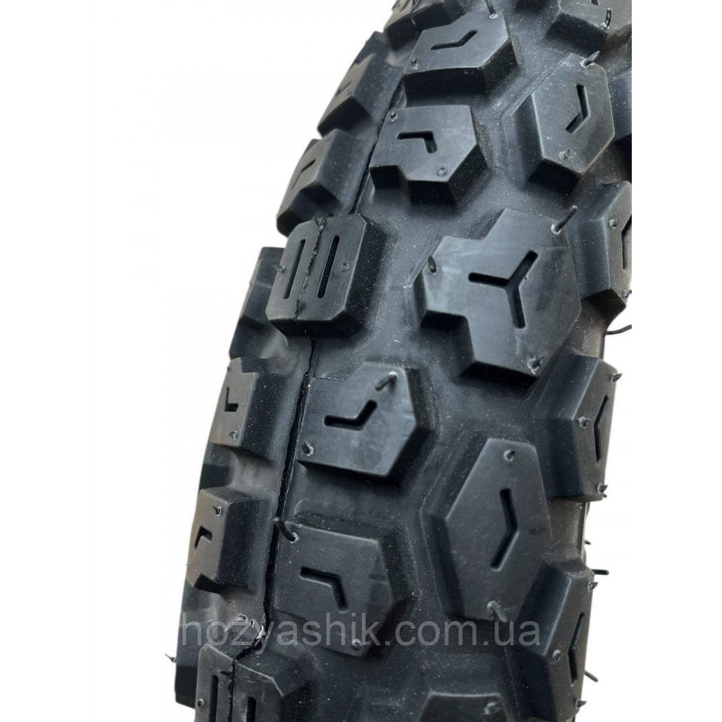 Кроссовая мотошина 110/90-17 (4.50-17) Servis Tyres 6PR TL бескамерная + ниппель в подарок