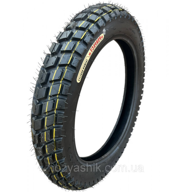 Покрышка 4.10-18 (аналог 110/90-18) 59L 4PR Enduro TT PERFECT TAIWAN - надежная тяга на любом бездорожье!