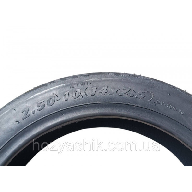 Мотошина 14x2.50 (66-254) NJKK 33F 4PR бескамерная (TL) [Нагрузка до 115 кг] для электроскутера, скутера