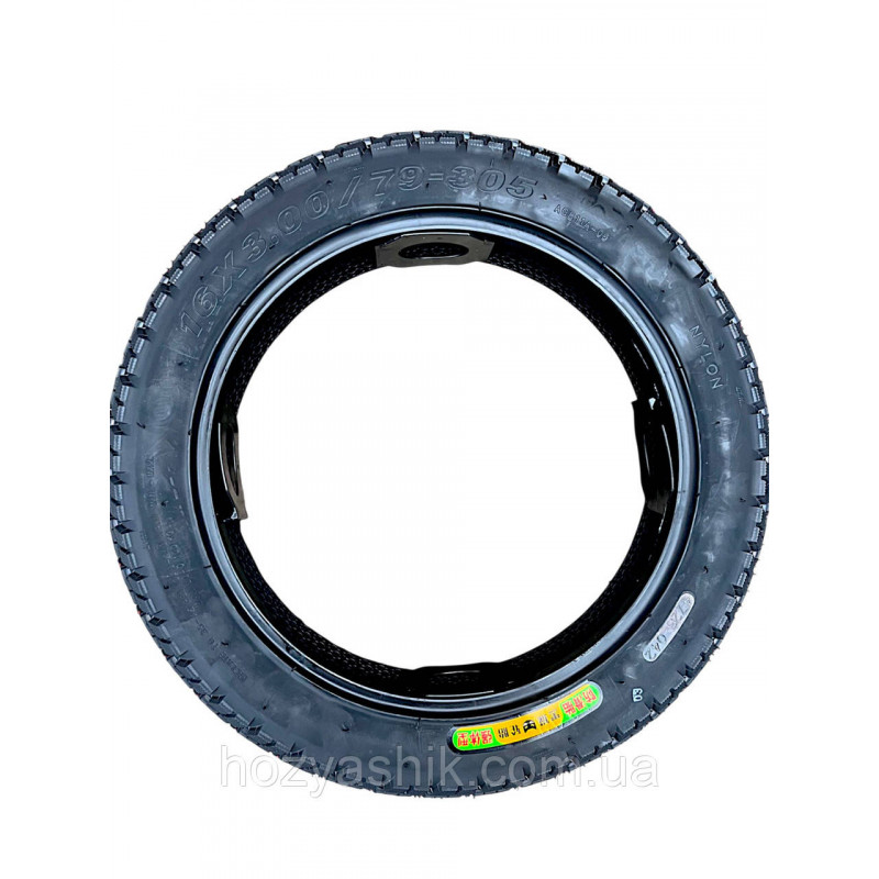 Покришка 16х3.0 (79-305), безкамерна (TL), 42F 4PR, MAX. LOAD 100 кг