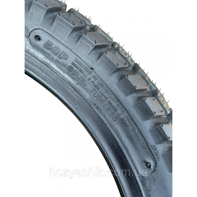 Покришка 3.00-17 50Р (150км/ч), LOAD RANGE C, (6PR), MAX.LOAD 190кг, ТL