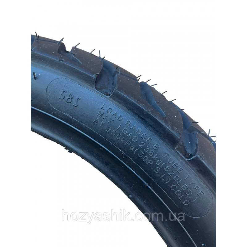 Покришка 110/80-18 М/С 58S камерна (TUBE TYPE/ТТ) , MAX. LOAD 236кг, sidewall 2 plies tread plies 3, ENDURO