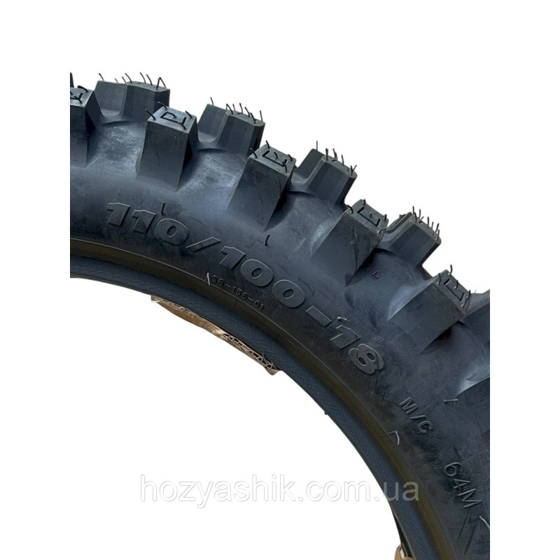 Кросова мотошина з камерою 110/100-18 ( аналог 4.25-18) 4PR SWALLOW MAXI GRIP