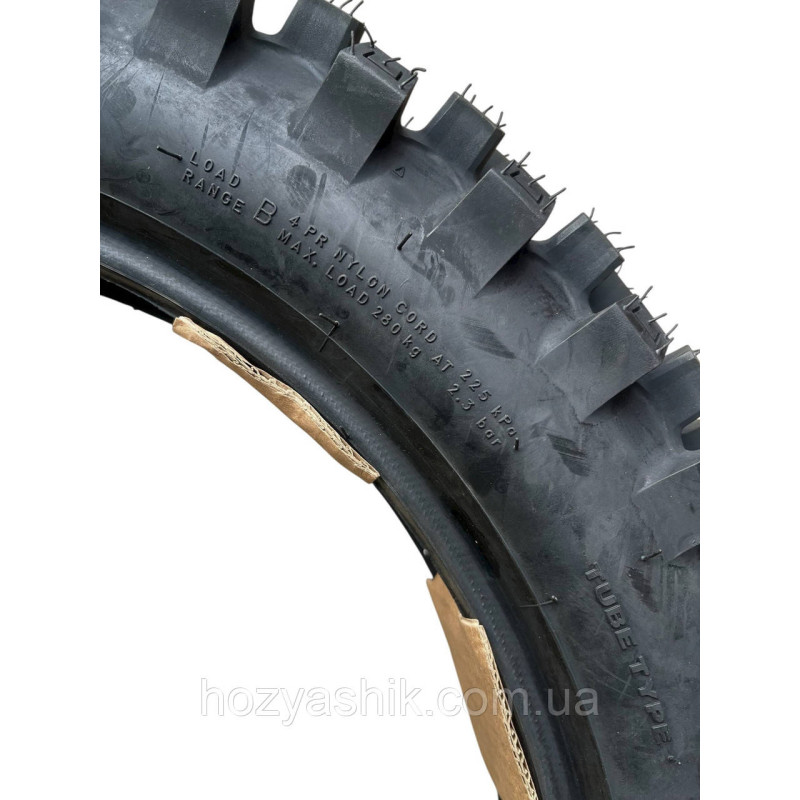 Кросова мотошина з камерою 110/100-18 ( аналог 4.25-18) 4PR SWALLOW MAXI GRIP