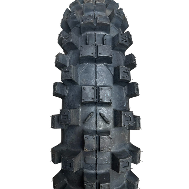 Покрышка с камерой 100/100-18 (4.10-18, 3.75-18) M/C 59M (4PR) DeliTire MAXI GRIP Индонезия