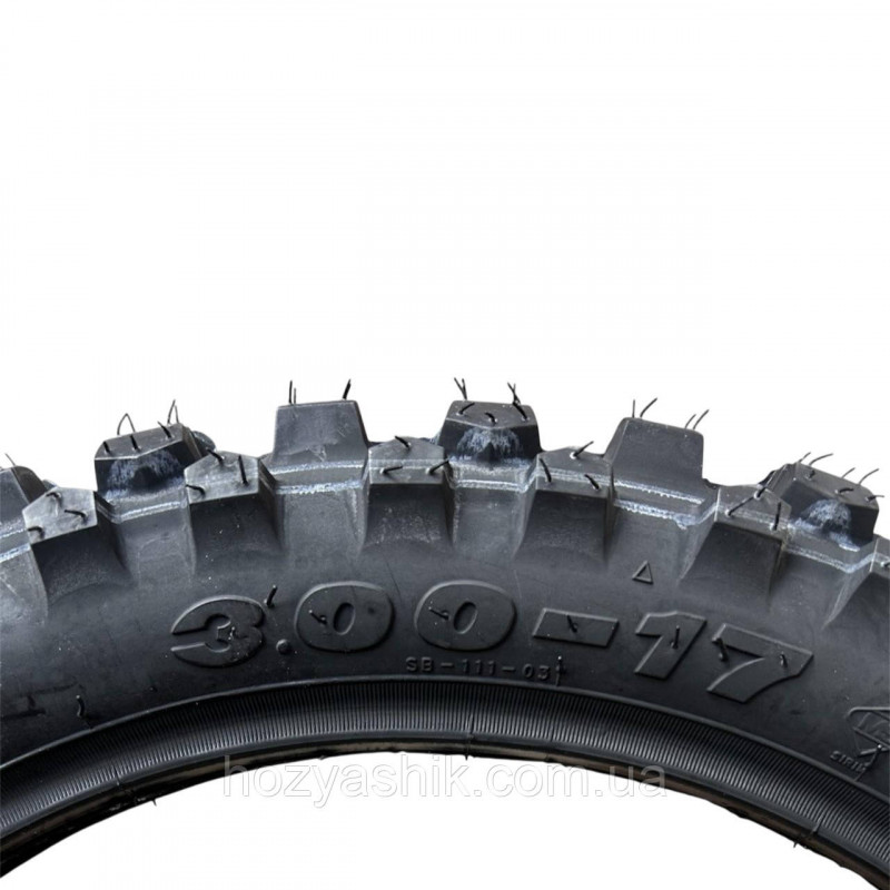 Кросова мотошина SWALLOW 3.00-17 (аналог 90/90-17) 4PR Х-CROSS з камерою в комплекті