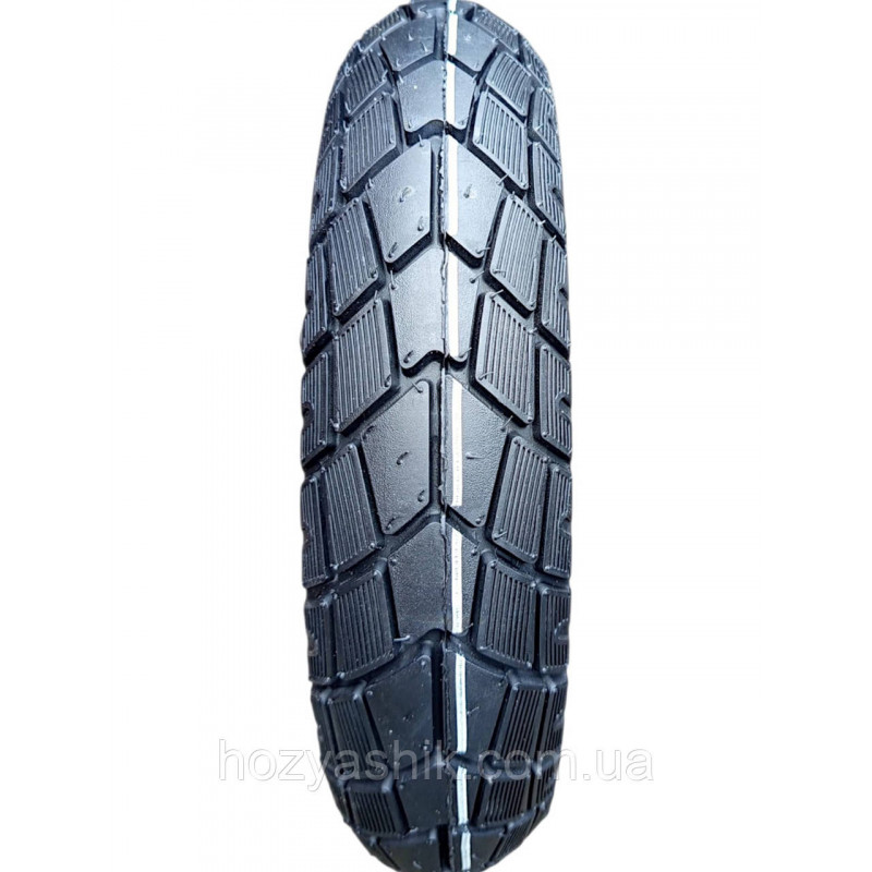 Мотошина 3.50-10 (100/90-10) Schwalbe RACEMAN з білим бортом — Естетика та Преміум-якість