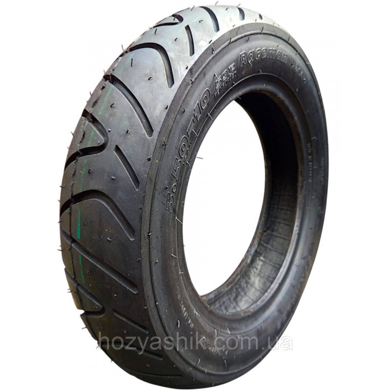 Мотопокришка 3.50-10 (100/90-10) 59P TL 4PR Schwalbe RACEMAN (Німеччина)