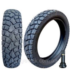 Безкамерна мотошина 100/80-14 (аналог 3.50-14) 4PR SWALLOW Street Enduro з вентилем TR 414