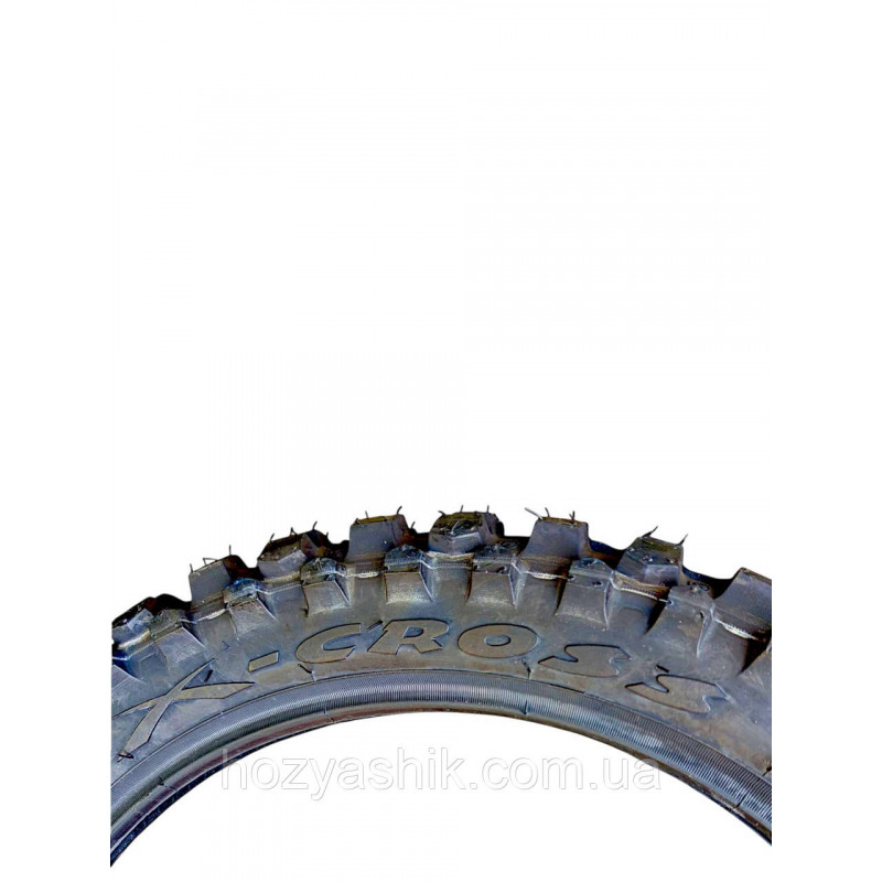 Мотошина  з камерою 3.00-18 (90/90-18) 47P 4PR SWALLOW X-CROSS