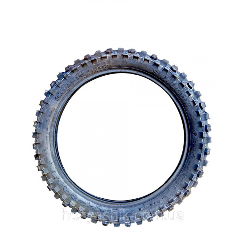 Мотошина  з камерою 3.00-18 (90/90-18) 47P 4PR SWALLOW X-CROSS