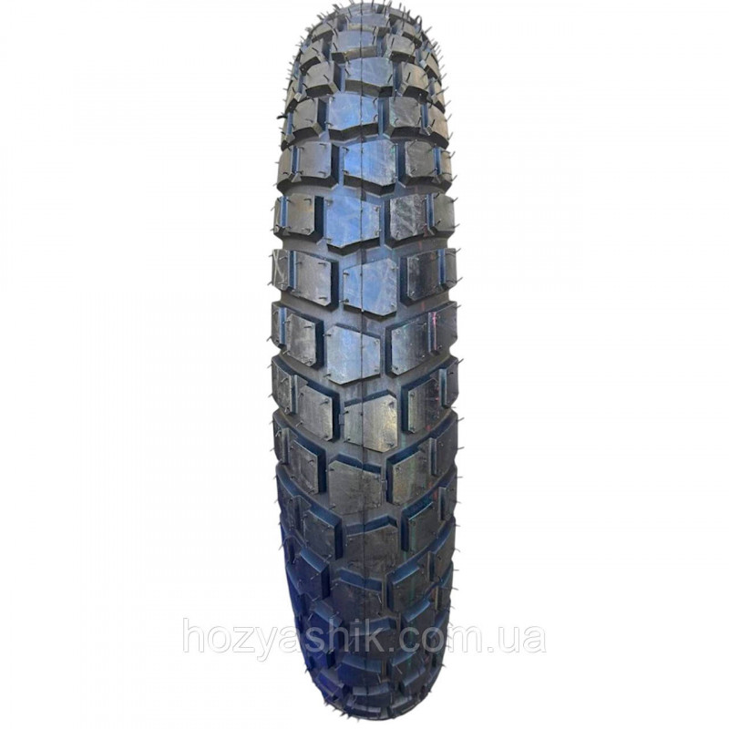 Усиленная мотошина GENERAL 120/90-18 (аналог 4.60-18) 8PR Dual Sport с камерой