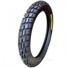Посилена мотошина 90/90-18 (аналог 3.00/3.25-18) 6PR Dual Sport з камерою в комплекті