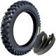Кроссовая мотошина 90/100-14 (2.75-14, 3.00-14) 8PR NORTH STAR с камерой для эндуро и потбайка