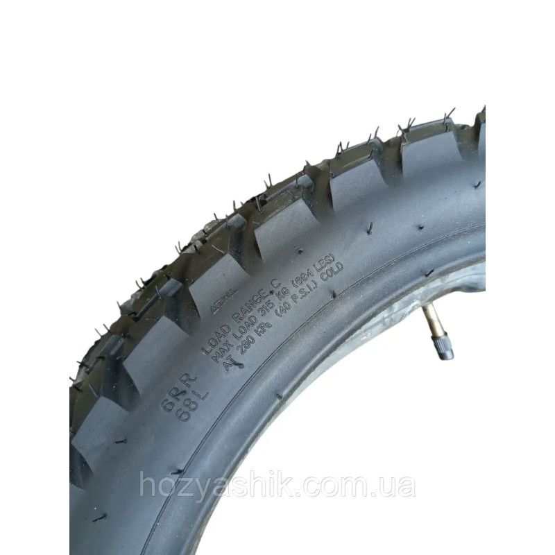 Мотопокрышка с камерой 120/80-18 (4.60-18) 6PR усилена Enduro