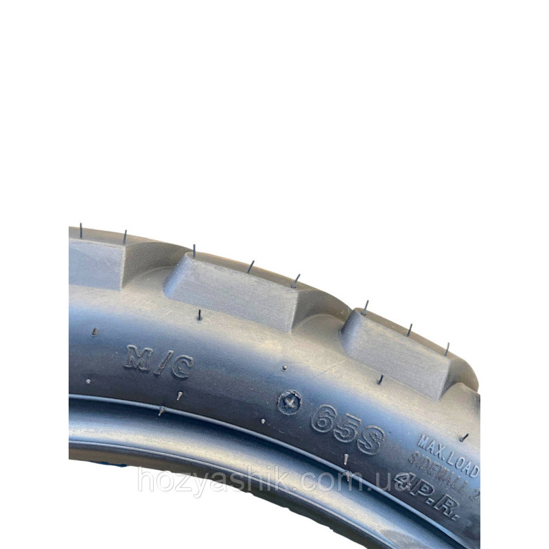 Мотошина с камерой 130/80-17 (аналог 4.60-17) 4PR GENERAL